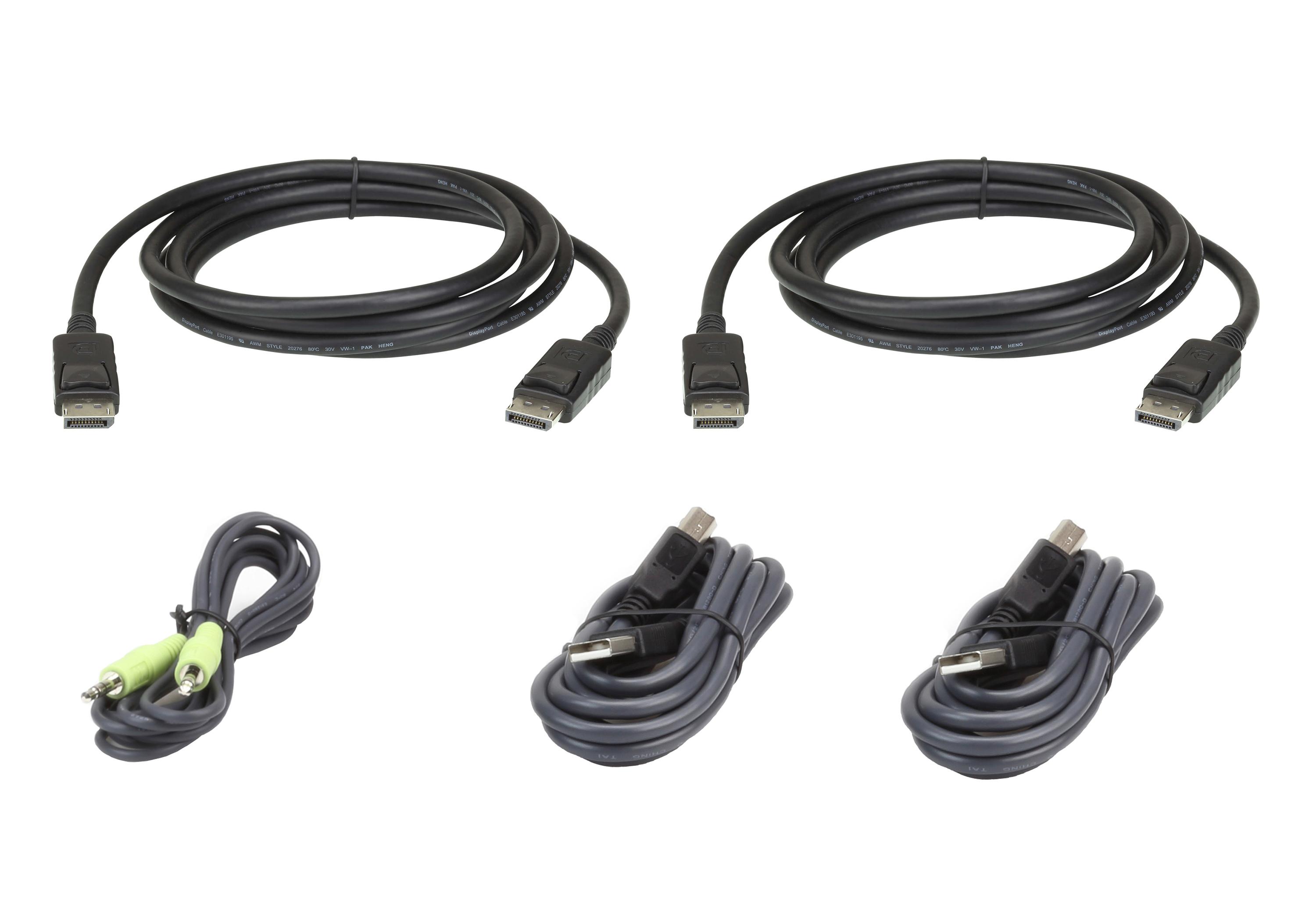 Aten CABLE KIT DUAL DisplayPort 1.2 /USB/SP