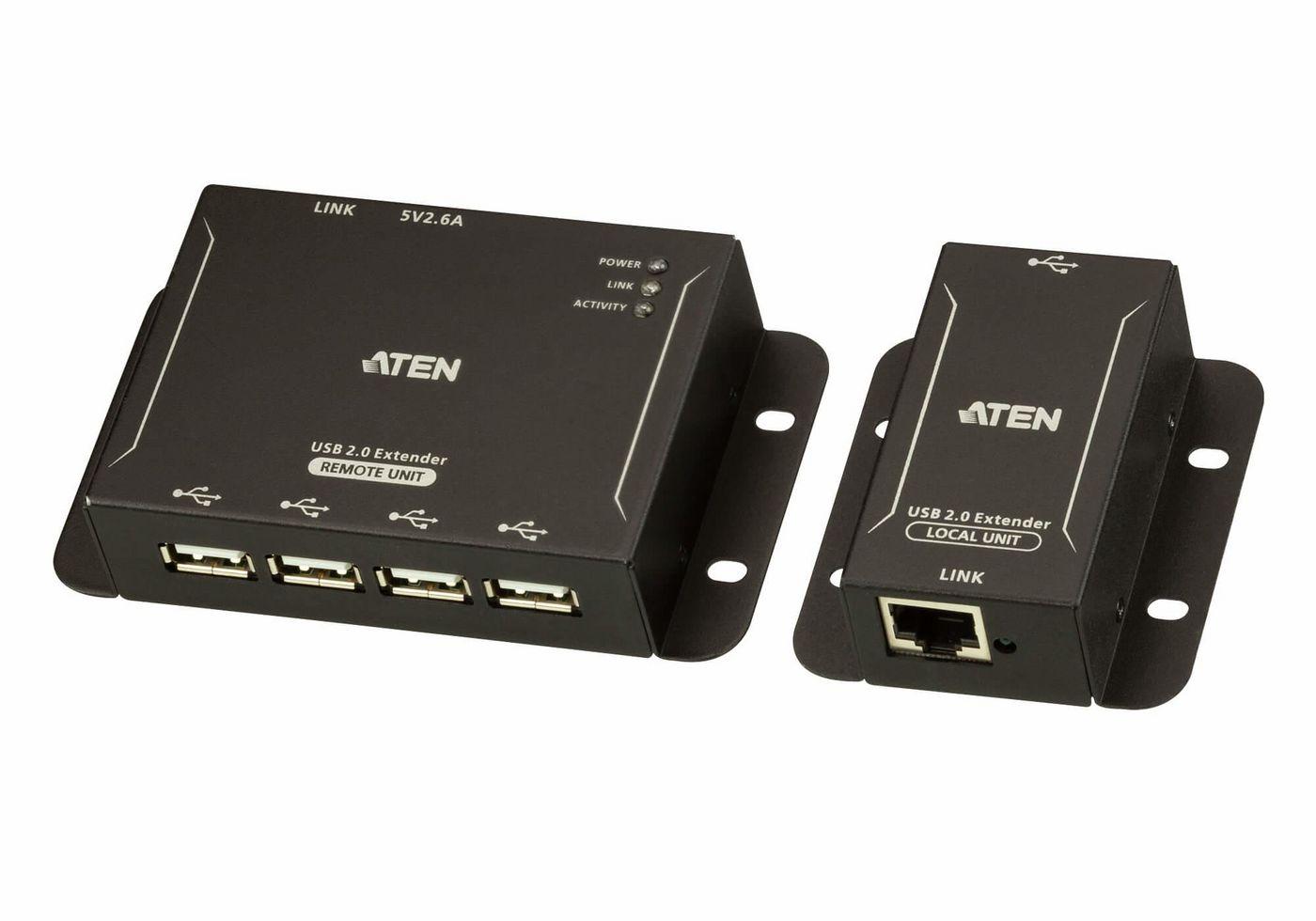 ATEN 4-Port USB 2.0 CAT 5...