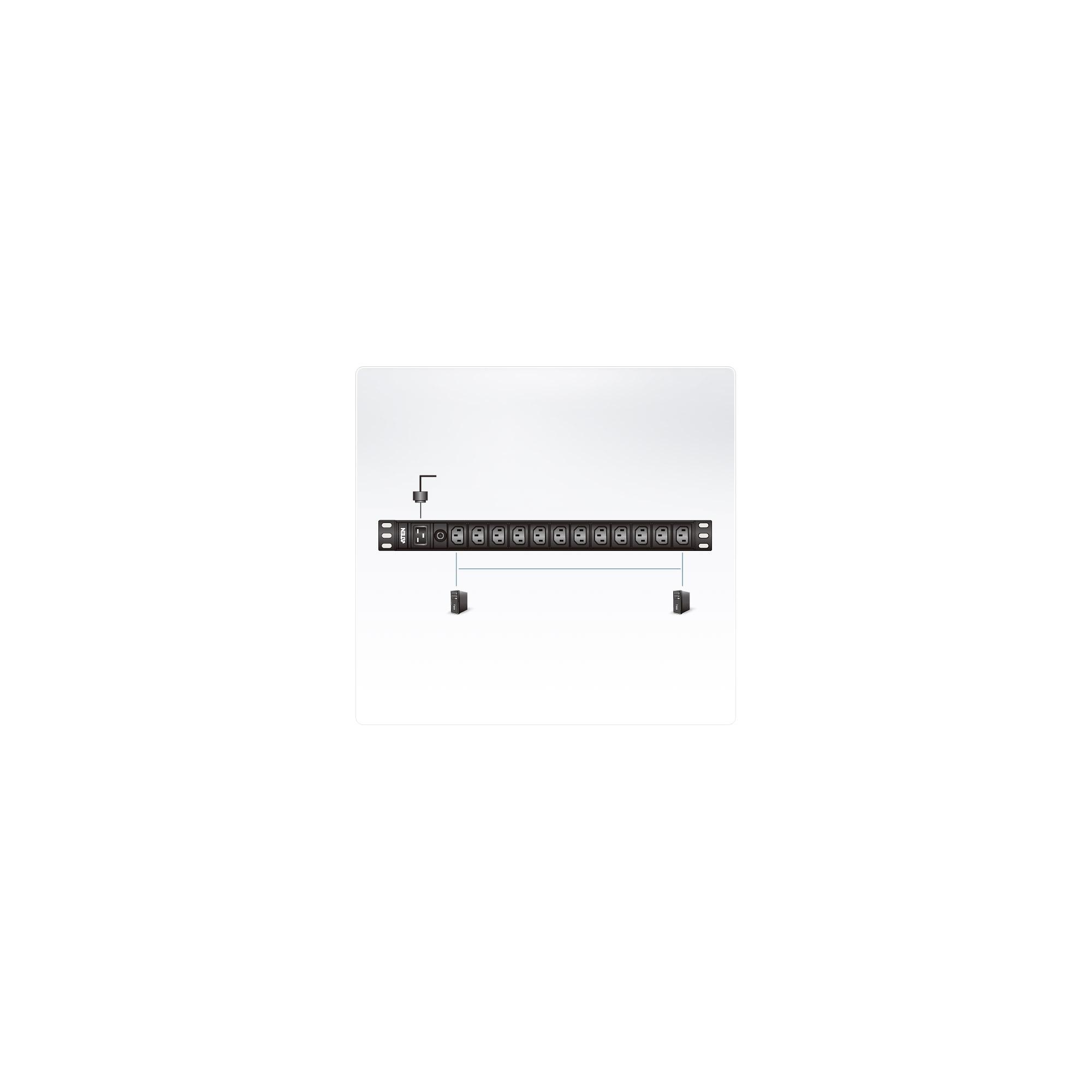 Aten 1U 10A 12Port Basic PDU