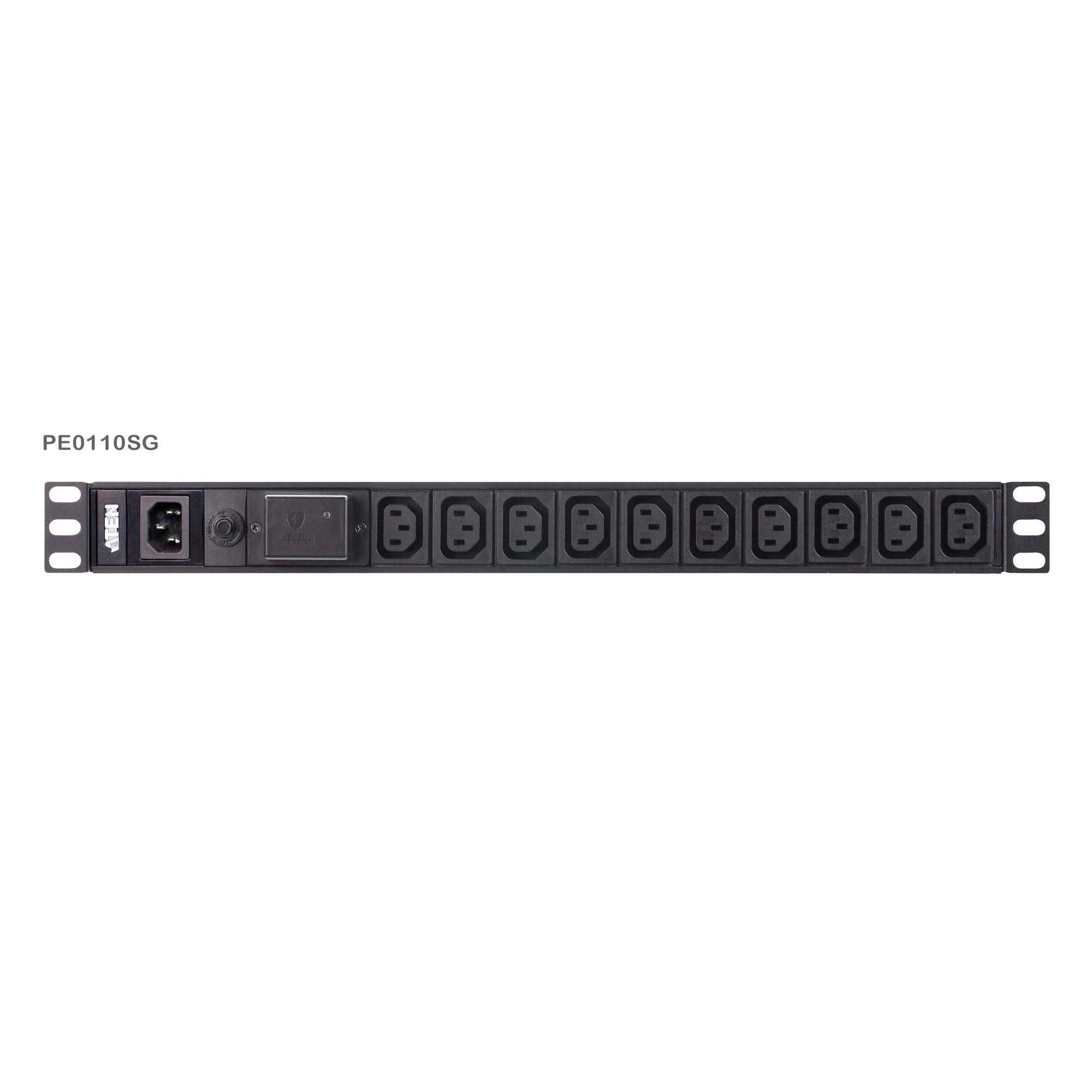 Aten 1U 10A 10Port Basic PDU