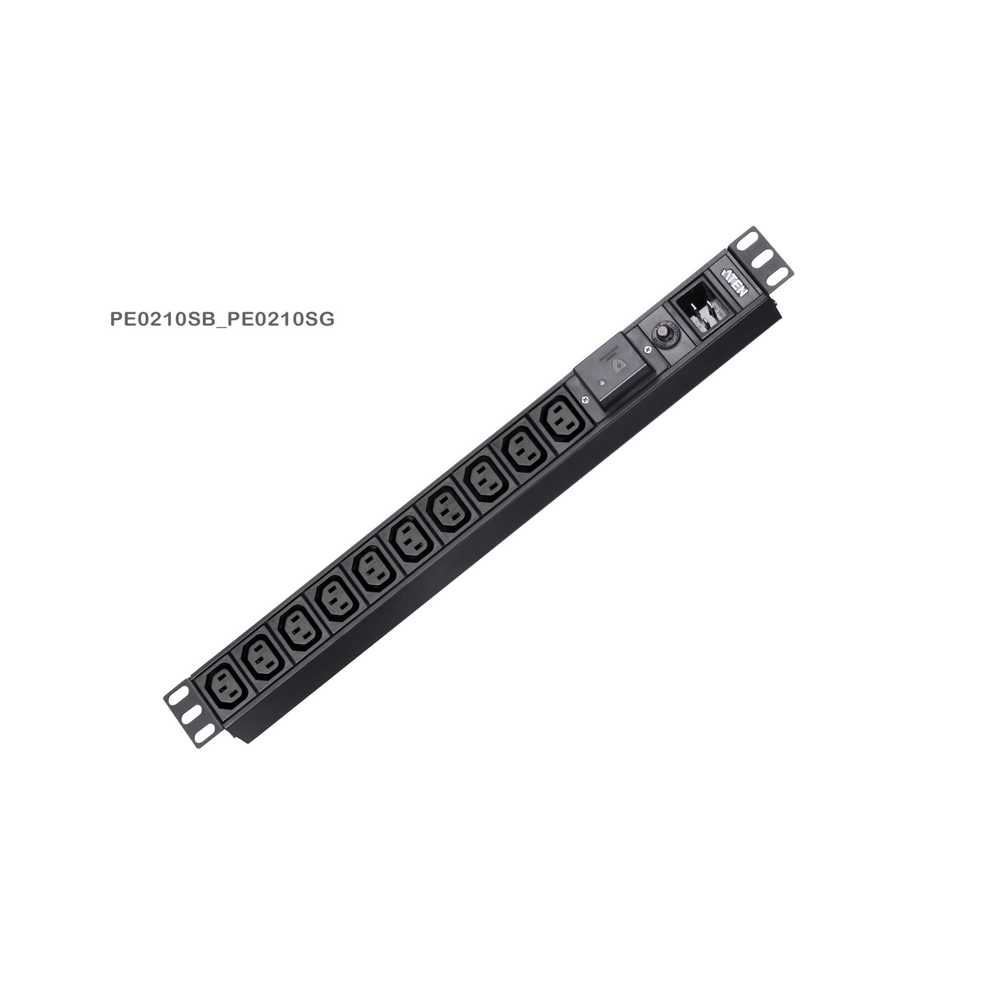 Aten 1U 16A 10Port Basic PDU