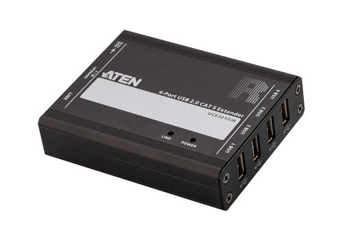 ATEN 4-Port USB 2.0 CAT 5 Extender (up to 100m)