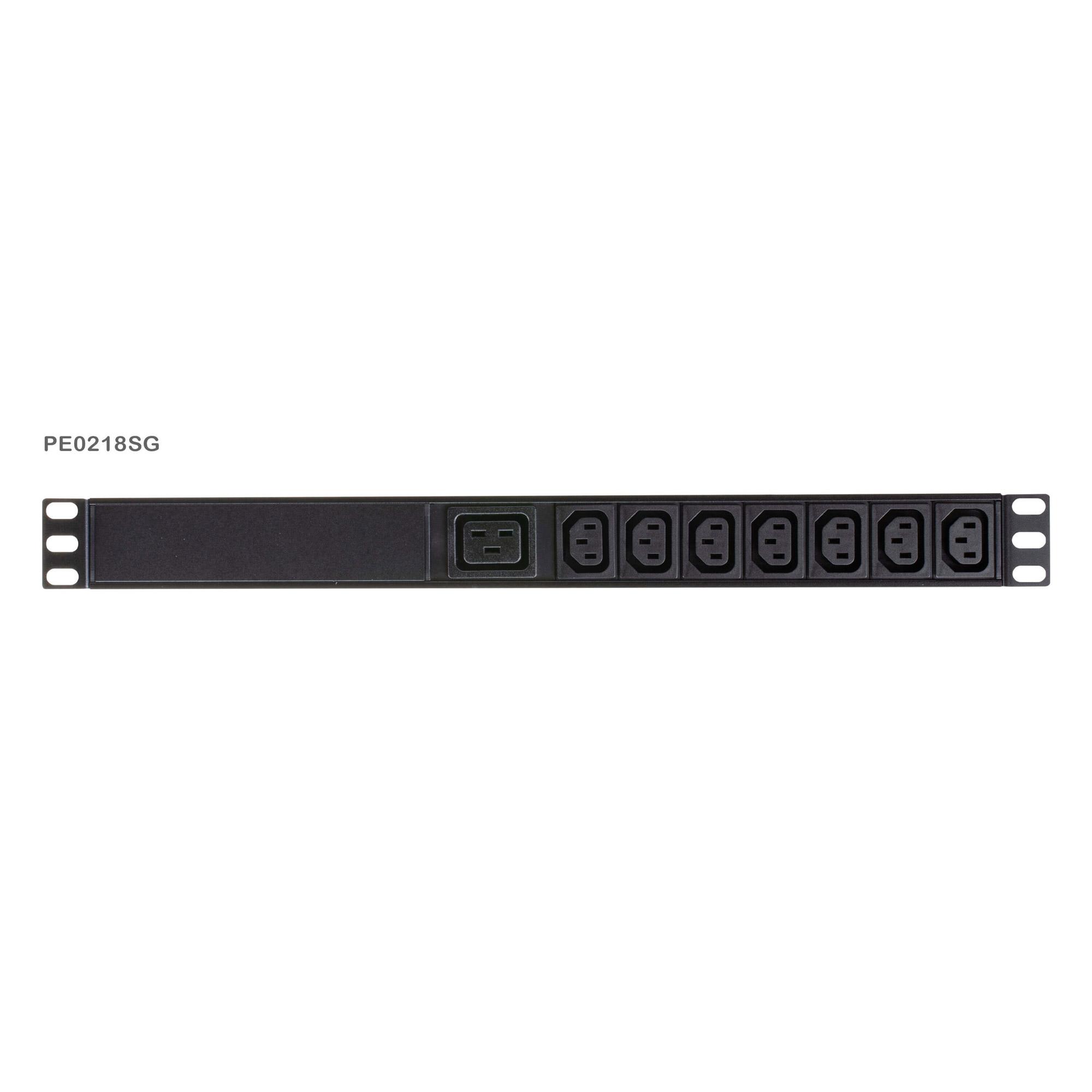 Aten PDU 1U di base con protezione da sovratensione - PE0218S