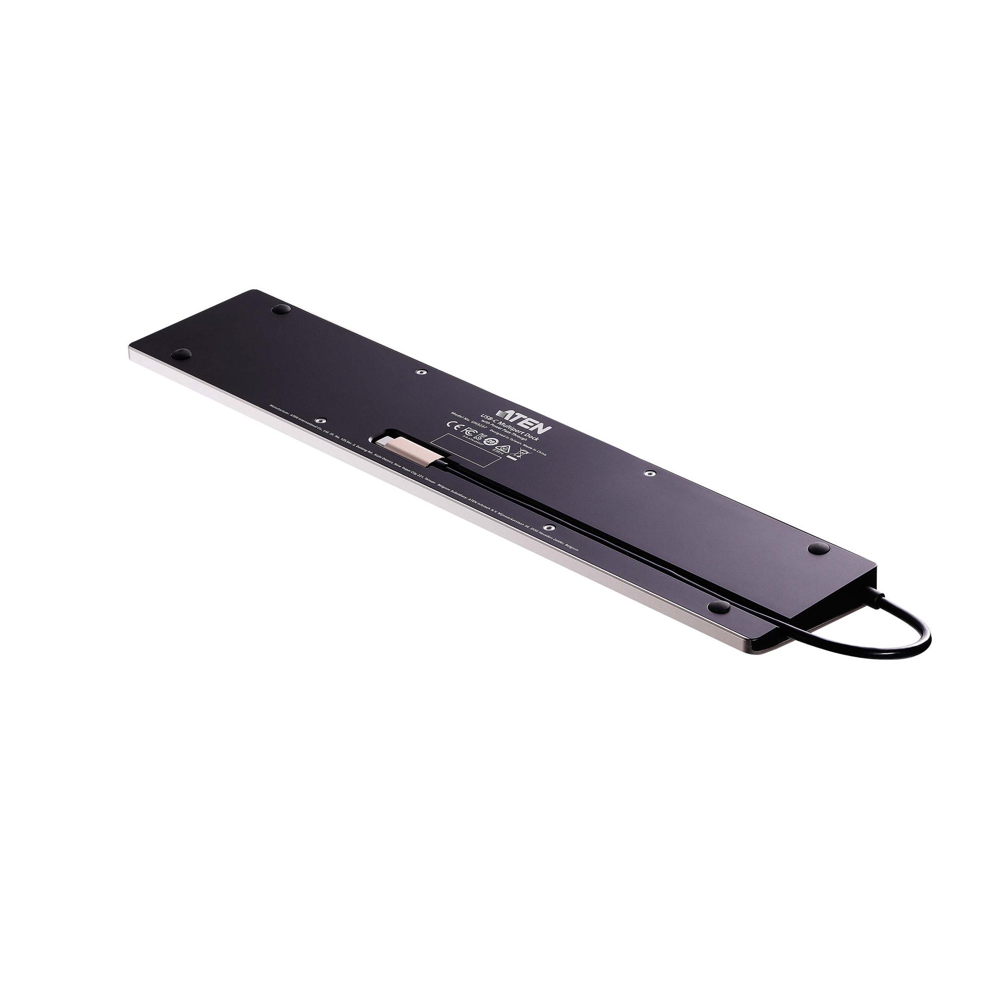 Aten Dock multiporta USB-C con pass-through dell'alimentazione