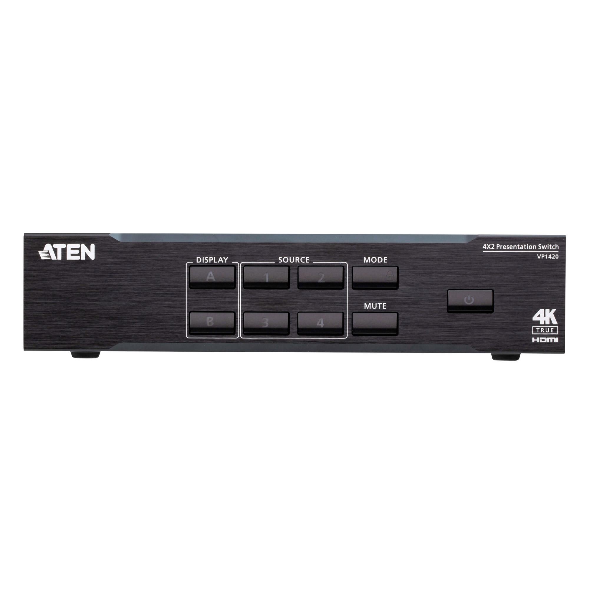 Aten Switch matrix per presentazioni True 4K 4 x 2