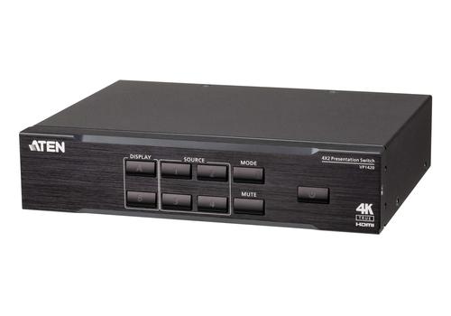 Aten Switch matrix per presentazioni True 4K 4 x 2