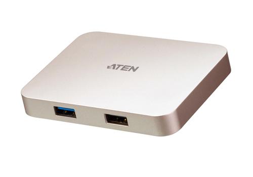 Aten Mini dock ultra USB-C 4K con pass-through dell'alimentazione