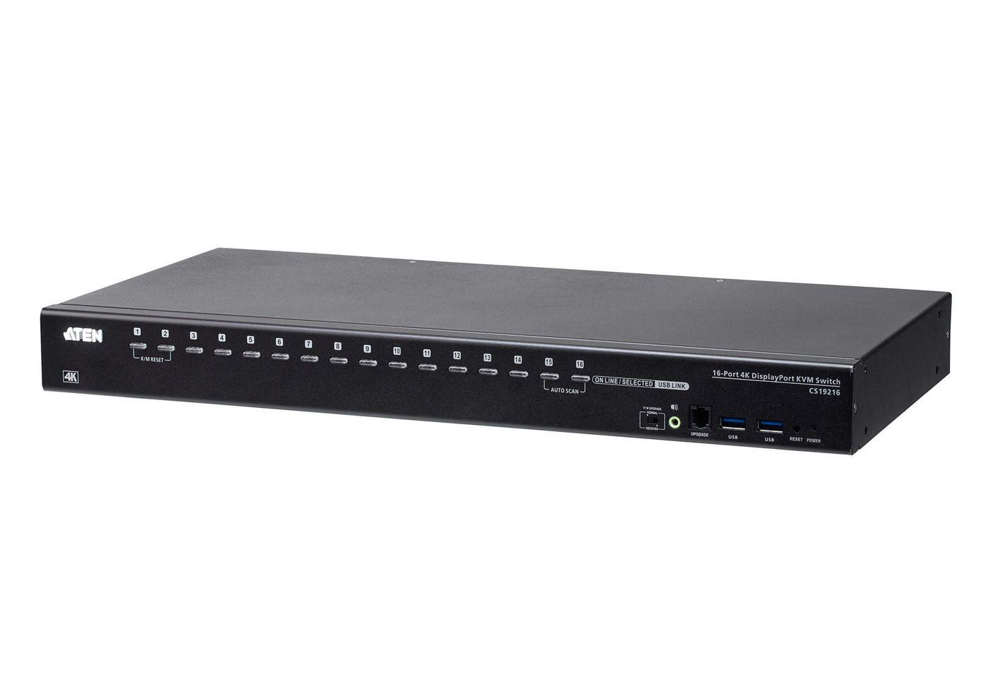 Aten Switch USB 3.0 4K DisplayPort KVM a 16 porte