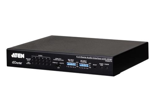 Aten 6 x 6 Dante Audio Interface with HDMI