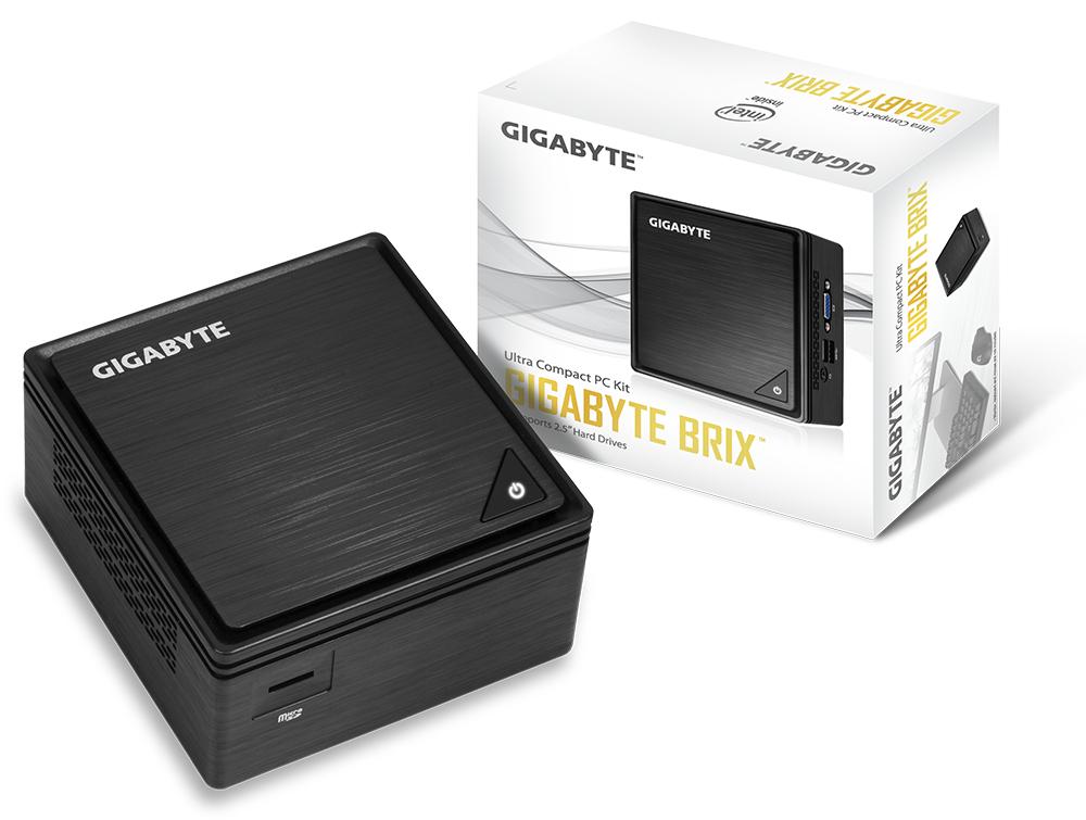 Gigabyte GB-BPCE-3455 barebone per PC/stazione di lavoro PC con dimensioni 069 l Nero J3455 BGA 1296 15 GHz