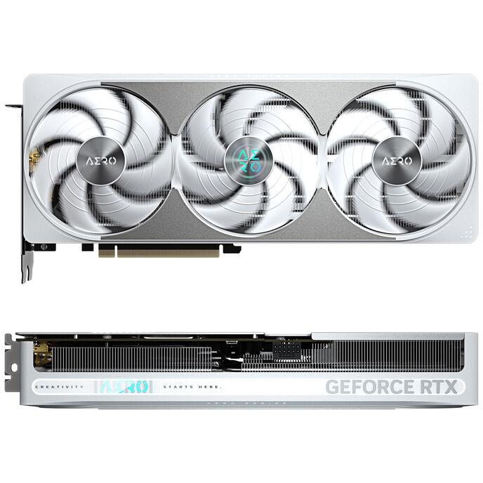 GIGABYTE GeForce RTX 5080 AERO OC SFF 16G Scheda Grafica - 16GB GDDR7 256 bit PCI-E 5.0 2730MHz Core Clock 3 x DisplayPort 1 x
