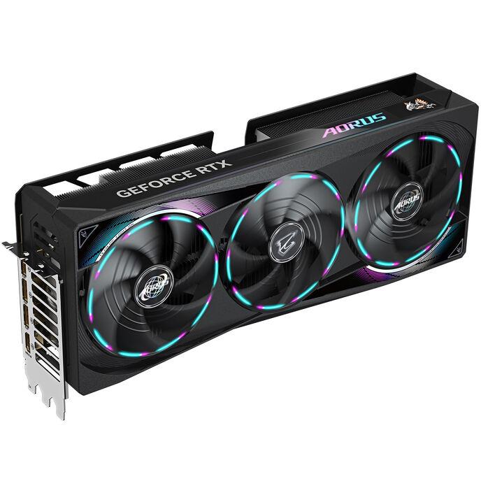 GIGABYTE AORUS GeForce RTX 5080 MASTER 16G Scheda Grafica - 16GB GDDR7 256 bit PCI-E 5.0 2805MHz Core Clock 3 x DisplayPort 1 x