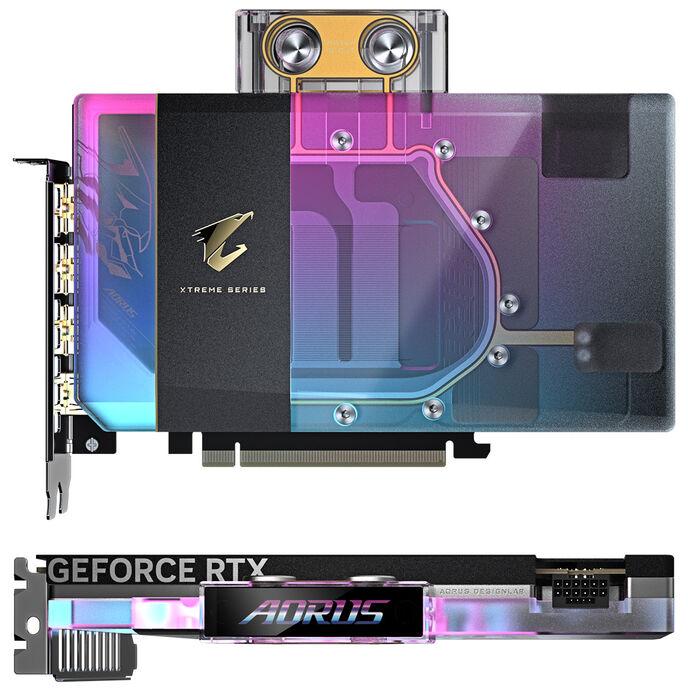 GIGABYTE AORUS GeForce RTX 5080 XTREME WATERFORCE WB 16G Scheda Grafica - 16GB GDDR7 256 bit PCI-E 5.0 2805MHz Core Clock 3 x D