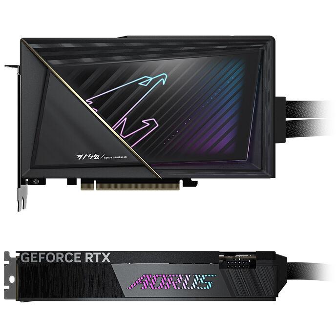 GIGABYTE AORUS GeForce RTX 5080 XTREME WATERFORCE 16G Scheda Grafica - 16GB GDDR7, 256 bit, PCI-E 5.0, 2805MHz Core Clock, 3 x