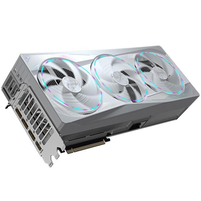 GIGABYTE AORUS GeForce RTX 5090 MASTER ICE 32G Scheda Grafica - 32 GB GDDR7, 512 bit, PCI-E 5.0, 2655MHz Frequenza Base, 3 x DP