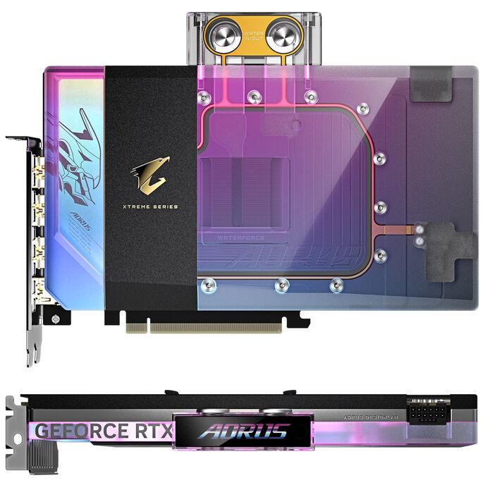 GIGABYTE AORUS GeForce RTX 5090 XTREME WATERFORCE WB 32G Scheda Grafica - 32 GB GDDR7 512 bit PCI-E 5.0 2655 MHz Frequenza Base