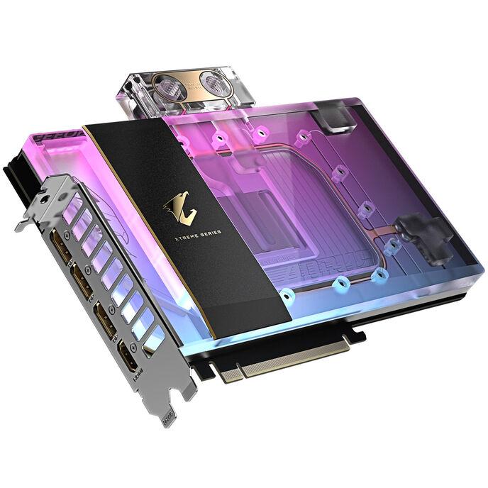 GIGABYTE AORUS GeForce RTX 5090 XTREME WATERFORCE WB 32G Scheda Grafica - 32 GB GDDR7 512 bit PCI-E 5.0 2655 MHz Frequenza Base