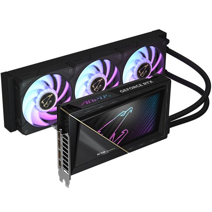 GIGABYTE AORUS GeForce RTX 5090 XTREME WATERFORCE 32G Scheda Grafica - 32 GB GDDR7 512 bit PCI-E 5.0 2655 MHz Frequenza Base 3