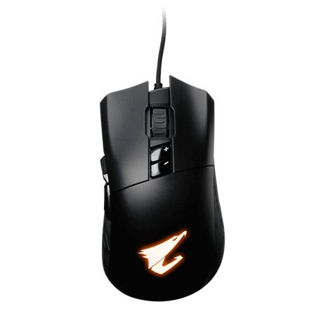 SOURIS FILAIRE POUR GAMER - CAPTEUR OPTIQUE 6 400 DPI - 7 BOUTONS - RETROECLAIRAGE RGB - DROITIER