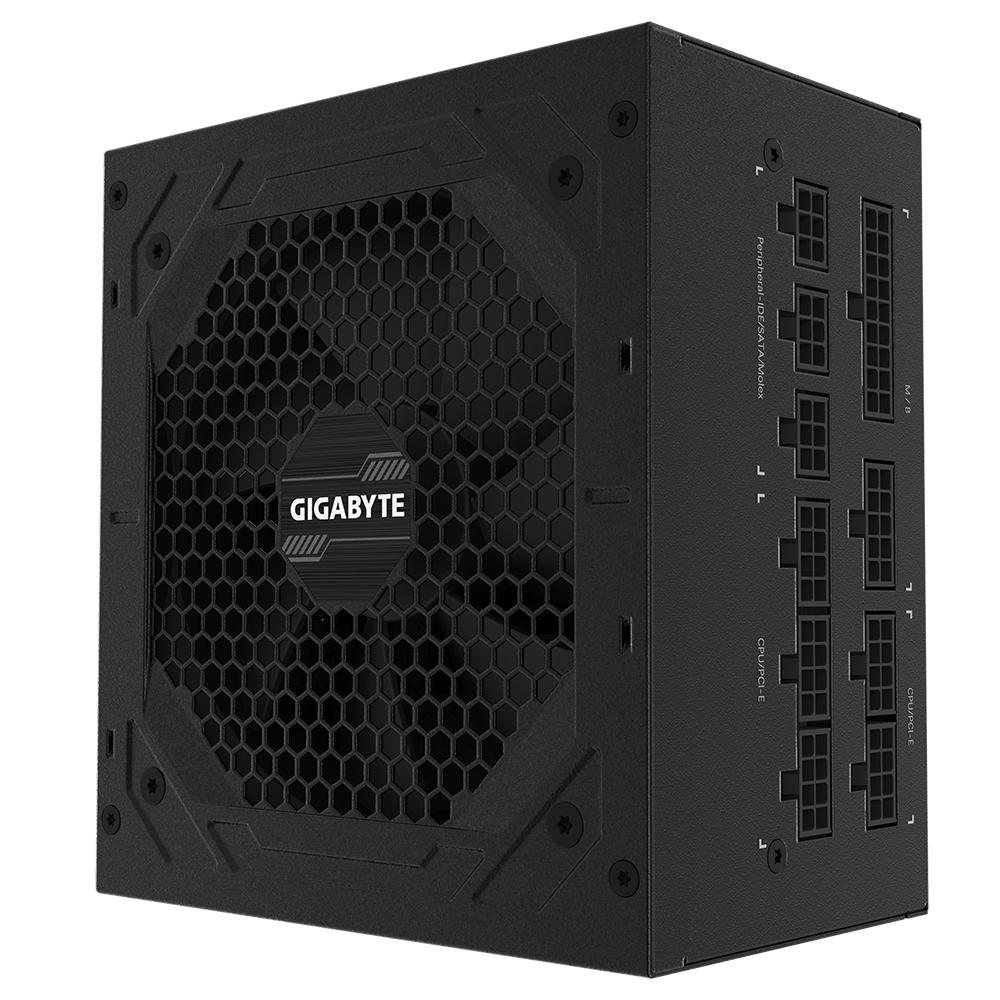 Gigabyte P1000GM alimentatore per computer 1000 W 204 pin ATX Nero (GIGABYTE P1000GM 1000W PSU 120mm Smart Hydraulic Bearing Fa