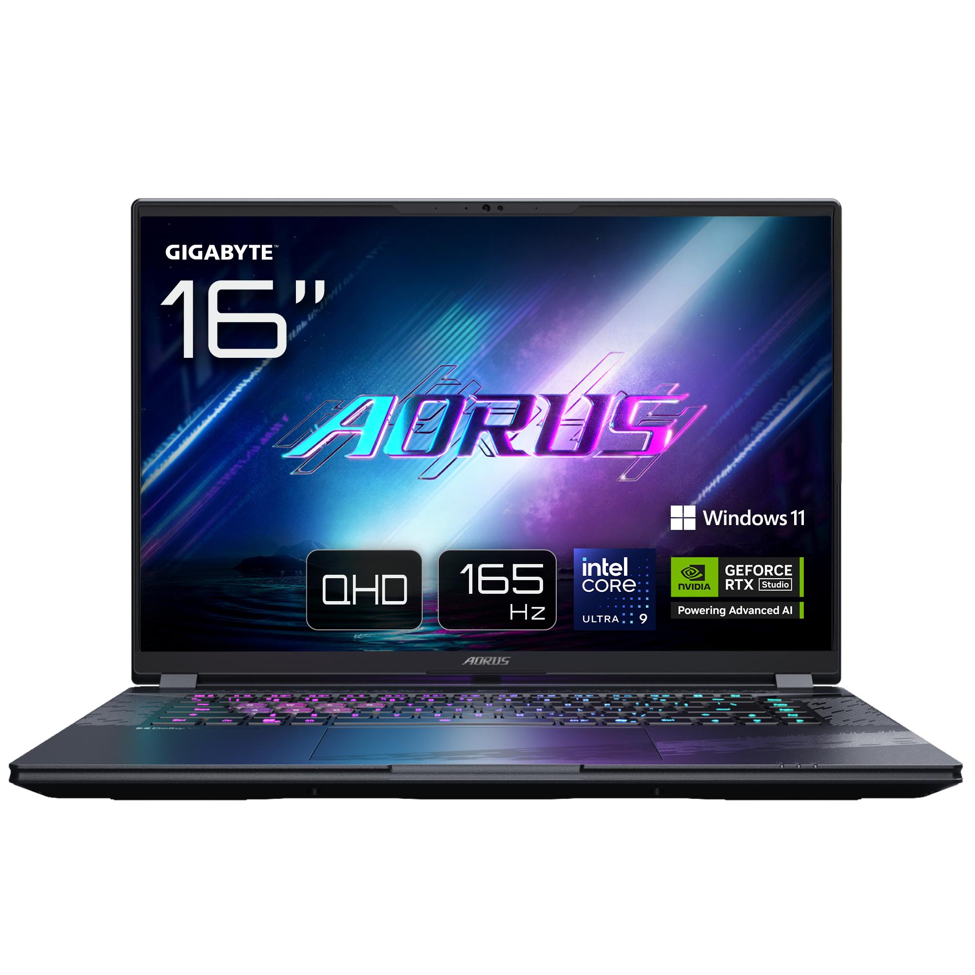 GIGABYTE AORUS ELITE 16 BWHC3DEC65SP laptop Intel Core Ultra 9 275HX Computer portatile 40,6 cm (16") WQXGA 32 GB DDR5-SDRAM 2