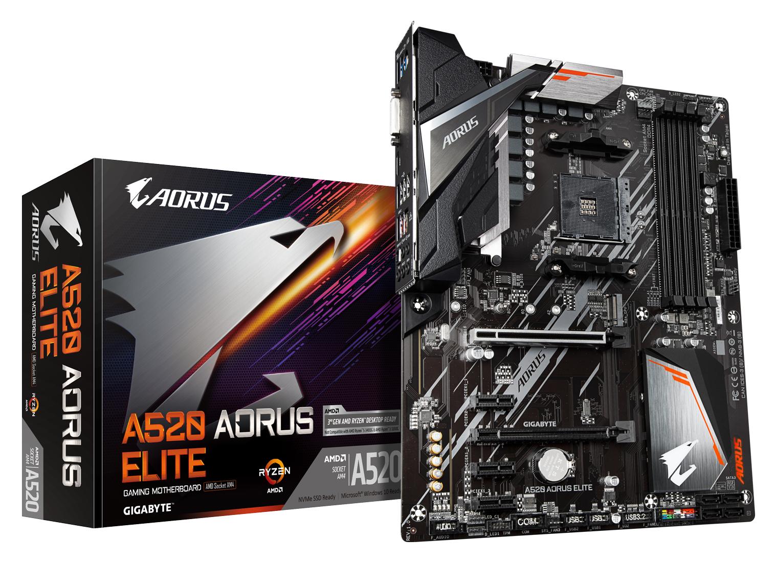 Gigabyte A520 AORUS ELITE...