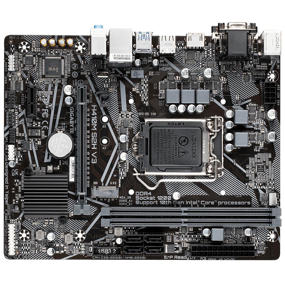 Gigabyte MB H410M S2H V3 - 1.0- bundko