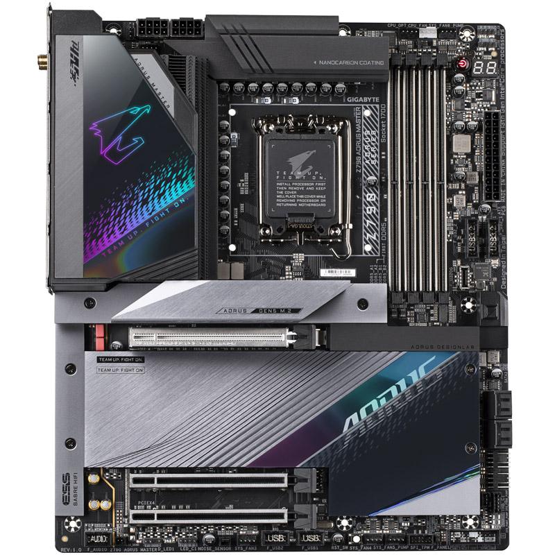 GIGBAYTE Z790 AORUS MASTER - E-ATX - LGA 1700 - Z790 - 4X DDR5 - DP - PCIE 5.0 - - WIFI6E - MARVELL 10GLAN