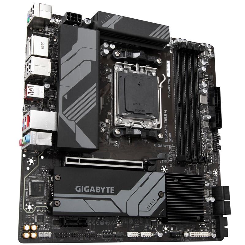 Gigabyte B650M DS3H scheda madre AMD B650 Presa di corrente AM5 micro ATX