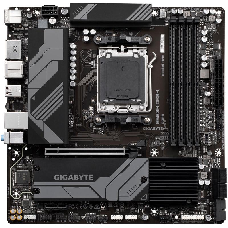 Gigabyte B650M DS3H scheda madre AMD B650 Presa di corrente AM5 micro ATX