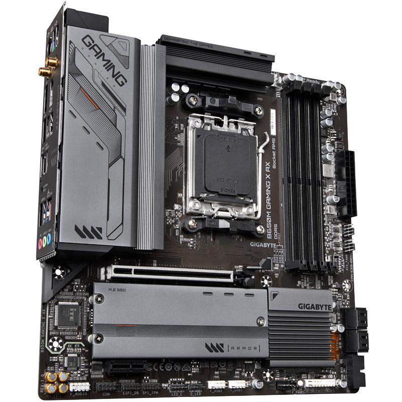Gigabyte B650M GAMING X AX scheda madre AMD B650 Presa di corrente AM5 micro ATX (Gigabyte B650M GAMING X AX Motherboard, AMD S