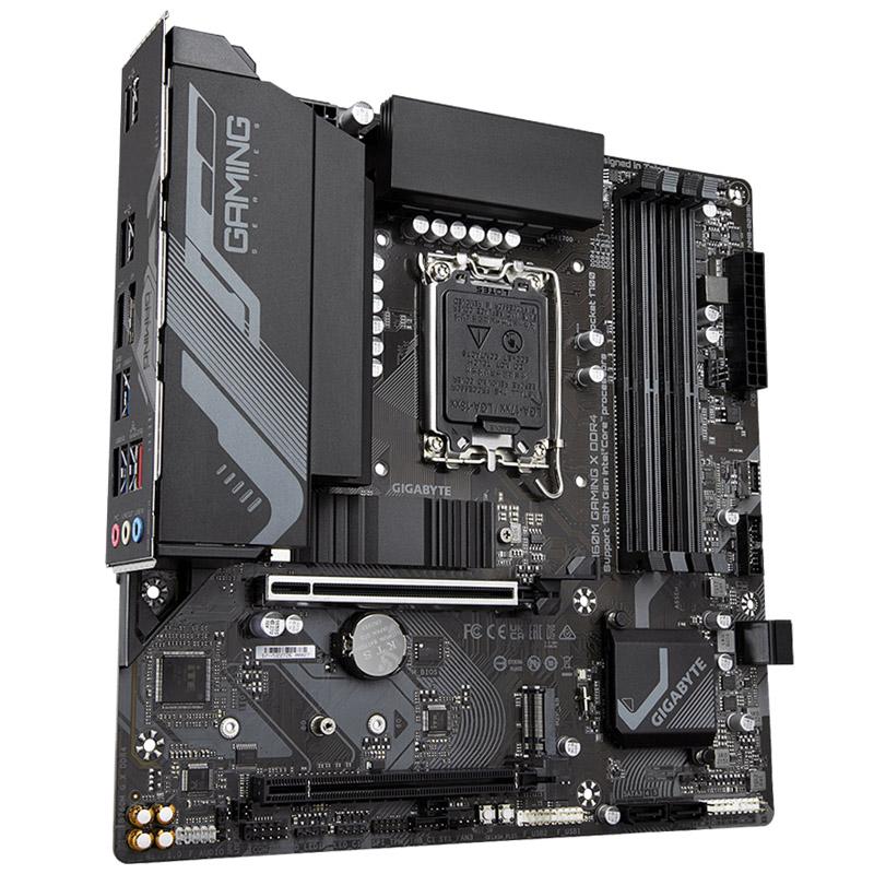 Gigabyte B760M GAMING X DDR4 scheda madre Intel B760 Express LGA 1700 micro ATX (Gigabyte B760M GAMING X DDR4 Motherboard, Inte