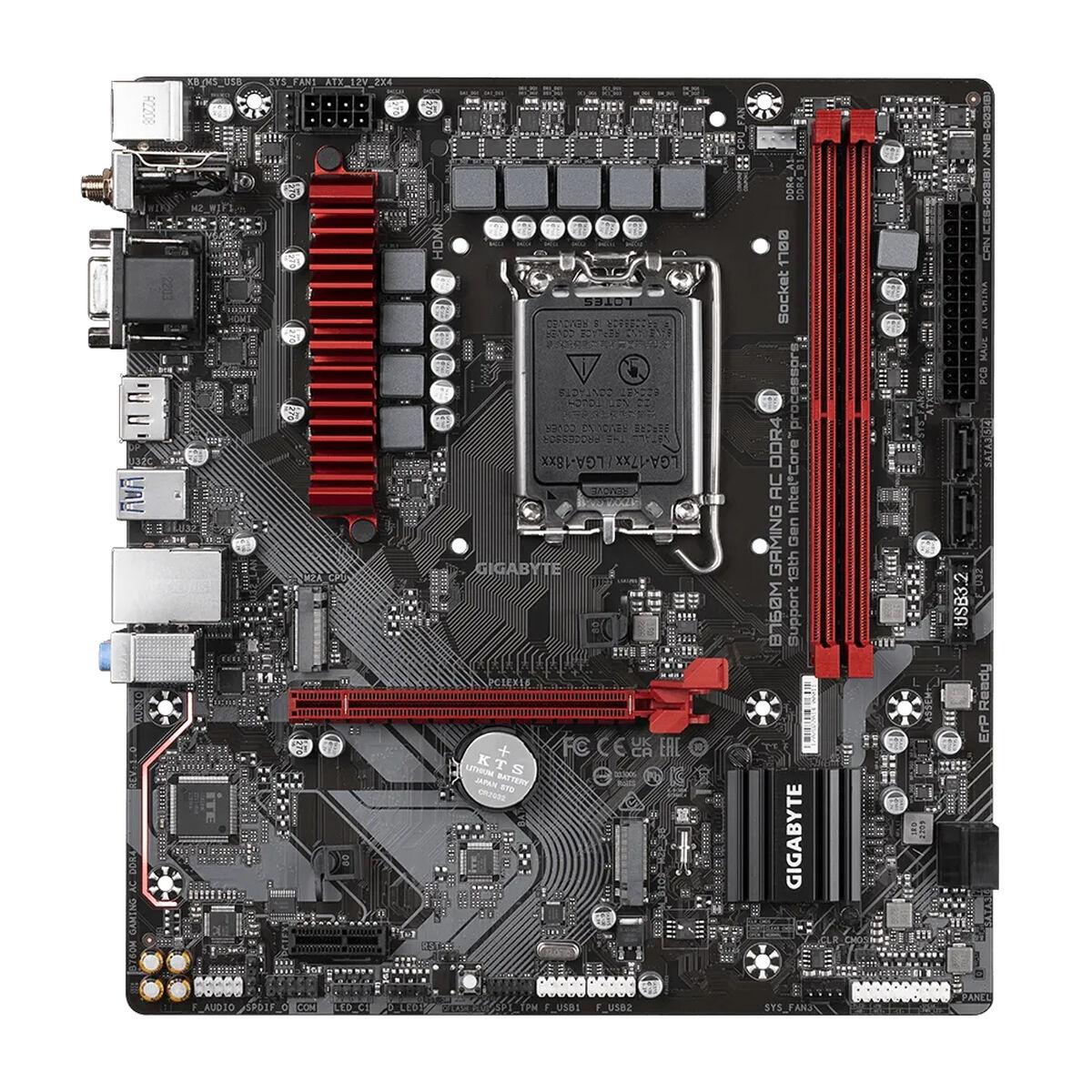 Gigabyte B760M GAMING AC DDR4 scheda madre Intel