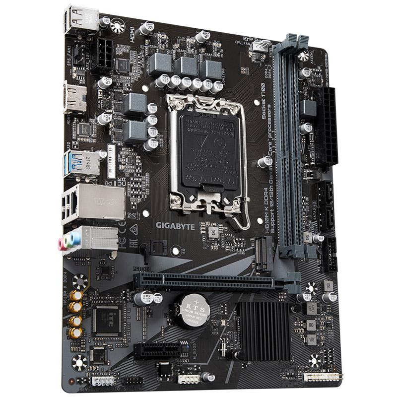 GIGABYTE SCHEDA MADRE H610M-K 2*DDR4 HDMI SOCKET 1700