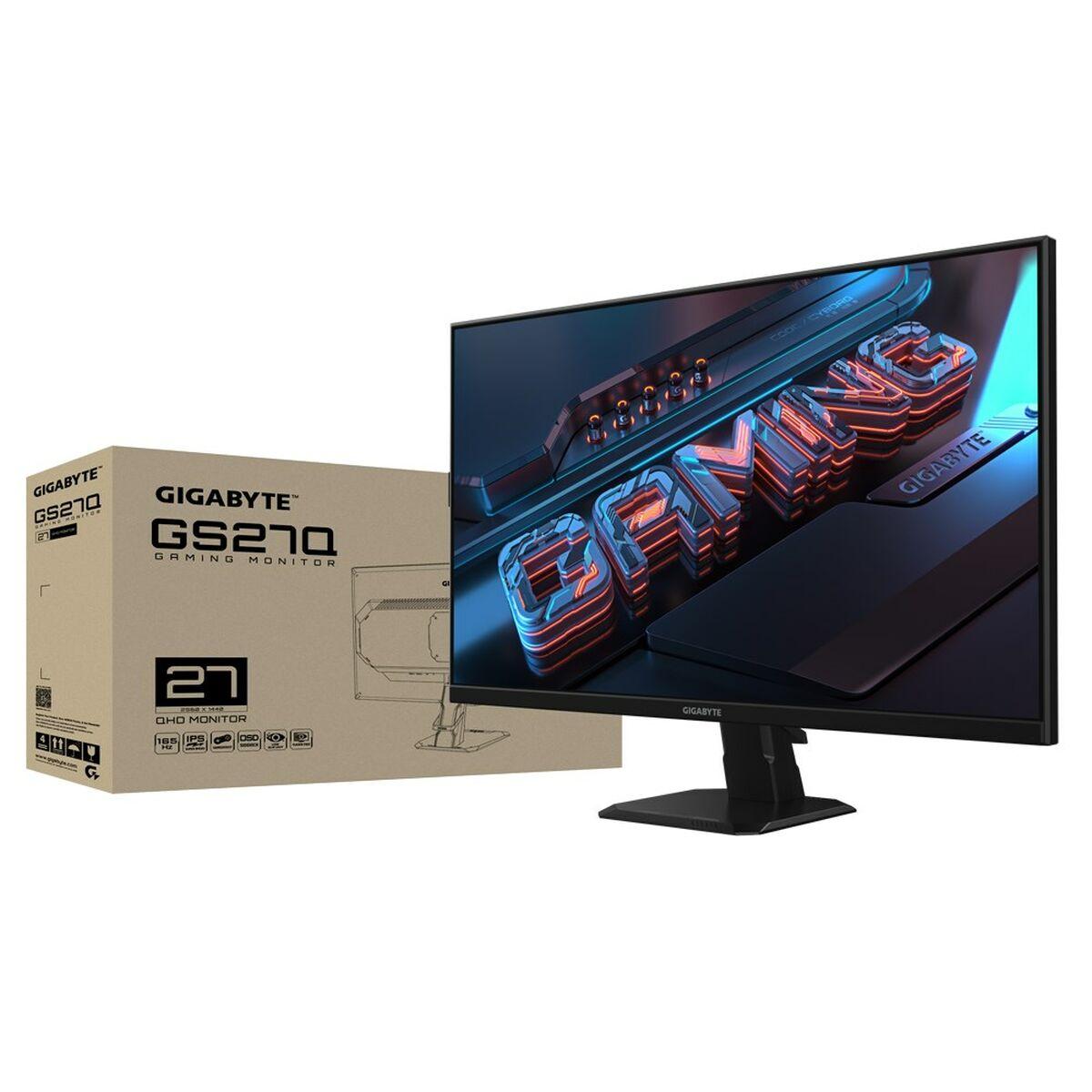 GIGABYTE GS27Q COMPUTER MONITOR 68.6 CM (27) 2560 X 1440 PIXELS QUAD HD LCD BLACK
