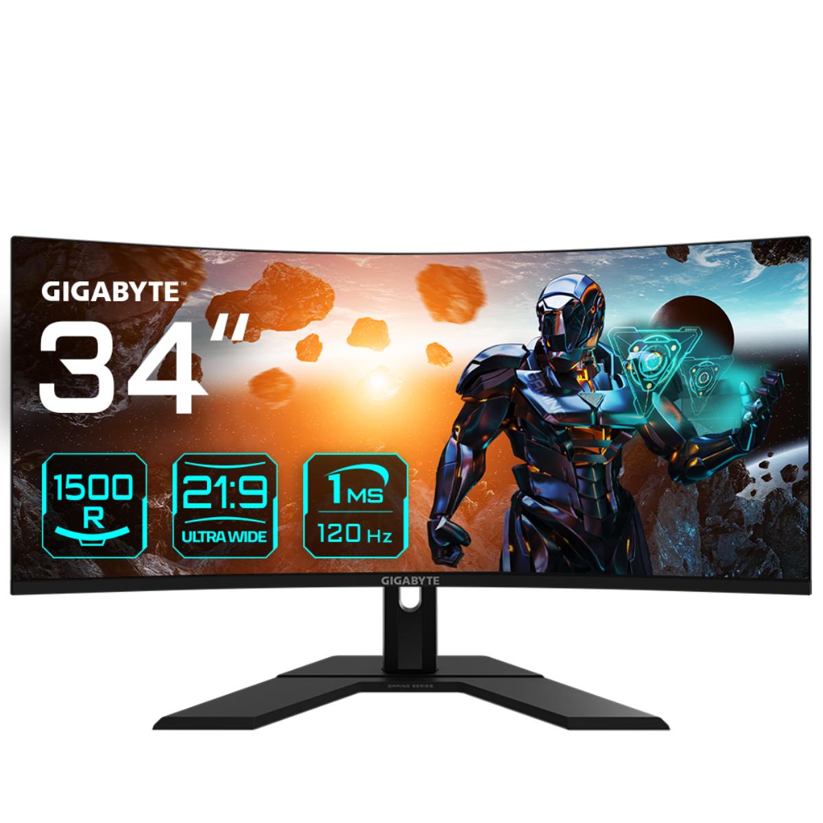 GIGABYTE GS34WQC 34"...