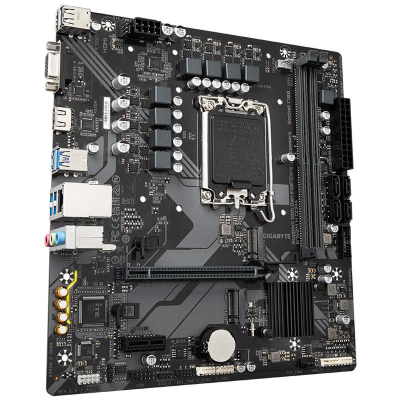 GIGABYTE SCHEDA MADRE GA-B760M-H 2X DDR4 VGA/HDMI/DISPLAY-PORT SOCKET 1700
