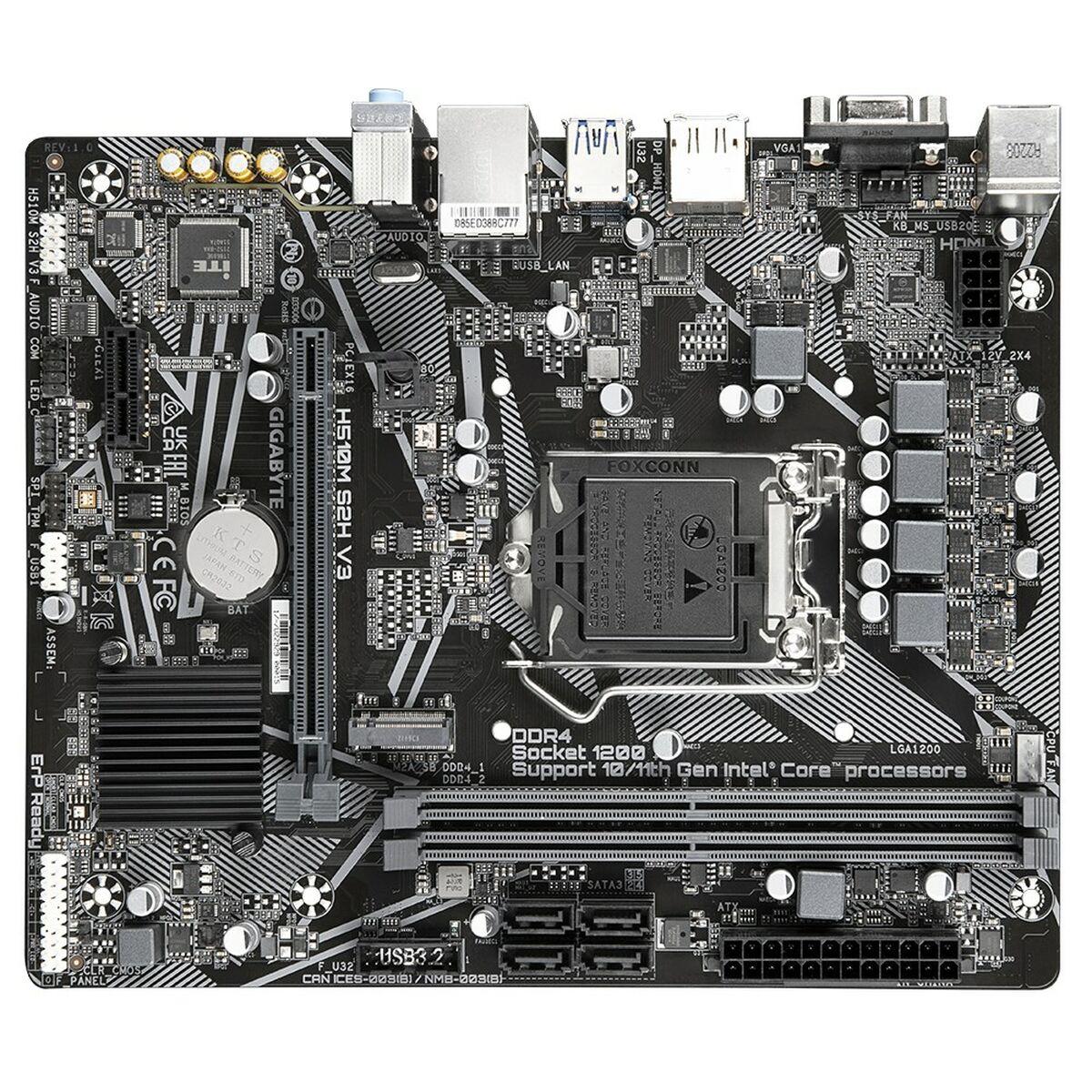 Gigabyte H510M S2H V3 scheda madre Intel H470 Express LGA 1200 [Socket H5] micro ATX (MB INT 1200 H510M S2H V3 D4 MATX)