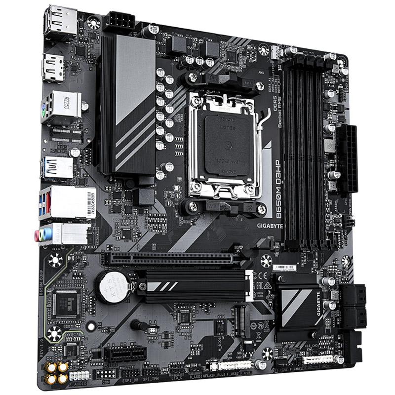 Gigabyte B650M D3HP scheda madre AMD B650 Presa di corrente AM5 micro ATX