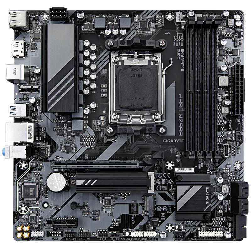 Gigabyte B650M D3HP scheda madre AMD B650 Presa di corrente AM5 micro ATX