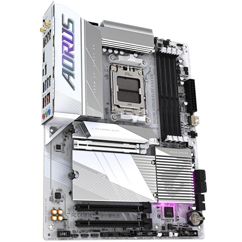 GIGABYTE B650E AORUS Elite X AX ICE ATX presa per scheda madre AM5