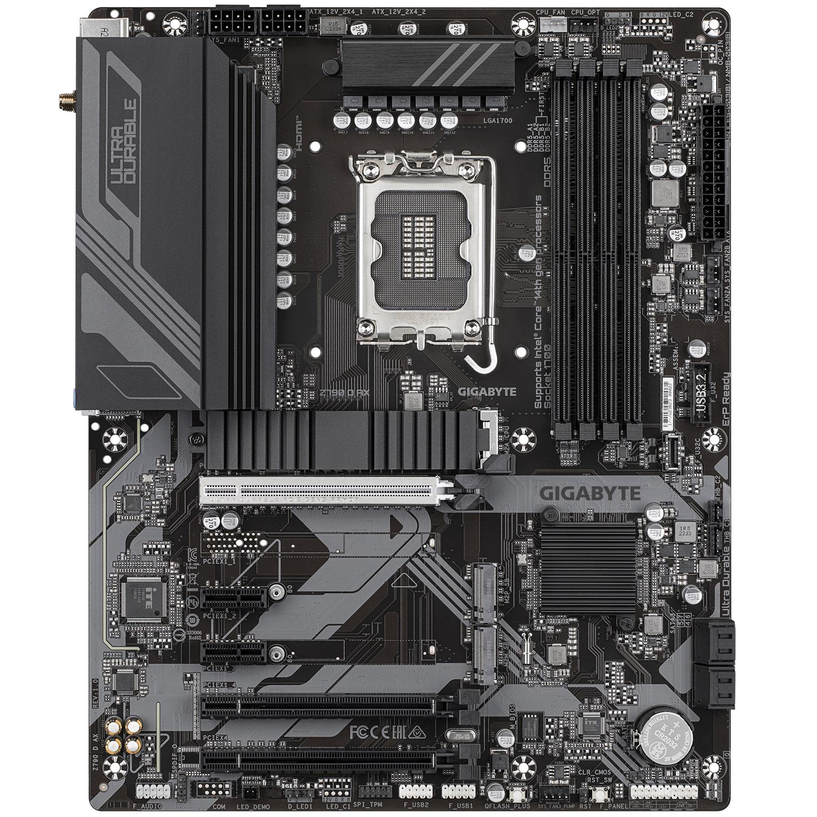 GIGABYTE Z790 D AX scheda madre Intel Z790 Express LGA 1700 ATX (Gigabyte Z790 D AX Ultra Durable Intel 1700 Socket Motherboard