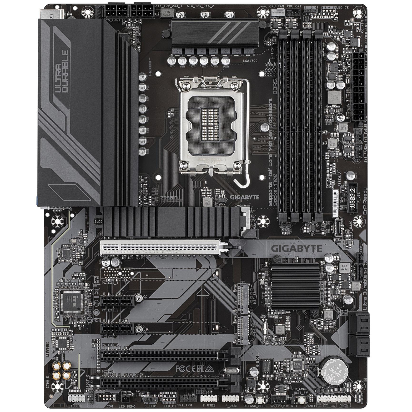 Gigabyte Z790 D scheda madre Intel Z790 Express LGA 1700 ATX (MB INT 1700 Z790 D D5 ATX)