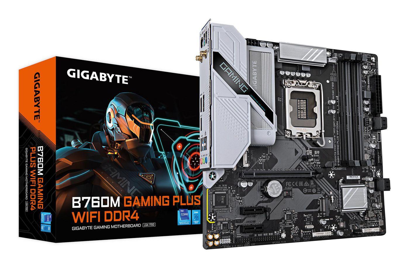 GIGABYTE B760M GAMING PLUS...