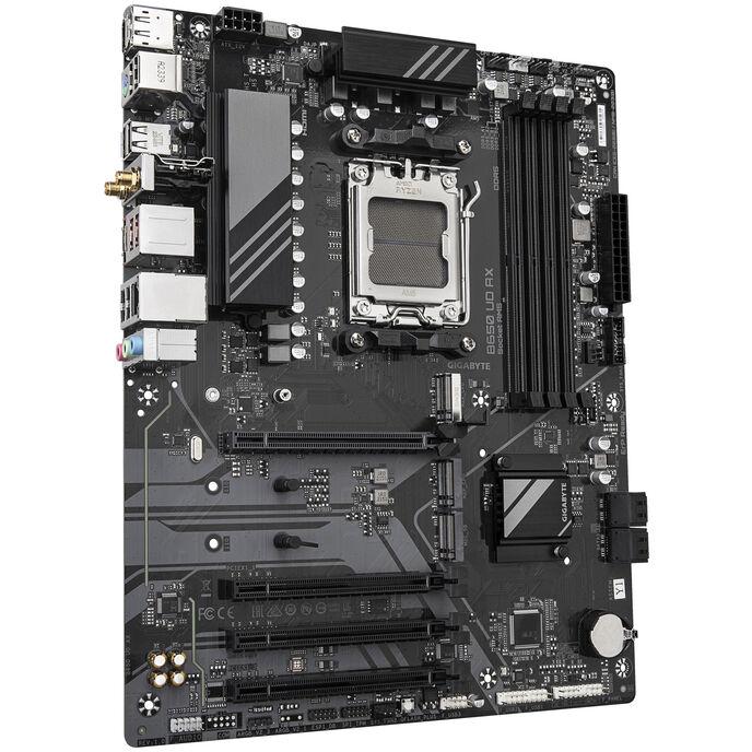 GIGABYTE B650 UD AX Scheda Madre - Supporta CPU AMD Ryzen Serie 9000 VRM a 622 fasi fino a 7600MHz DDR5 (OC) 1x PCIe 5.0 2x PC