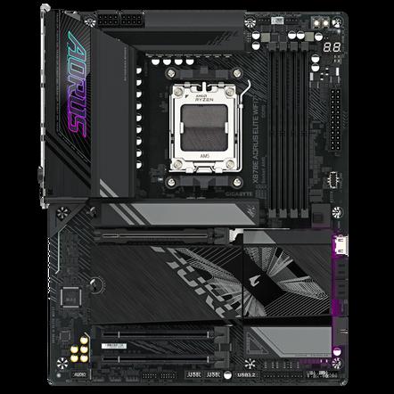 GIGABYTE X870E AORUS ELITE WIFI7 Scheda Madre - Supporta CPU AMD Ryzen 9000 1622 fasi VRM digitali fino a 8000Hz DDR5 (OC) 3xPC