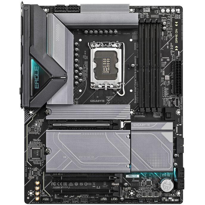 GIGABYTE Z890 EAGLE WIFI7 Scheda Madre - Supporta CPU Intel Core Ultra (Serie 2) VRM a 1412 fasi fino a 8800MHz DDR5 (OC) 1xPCI