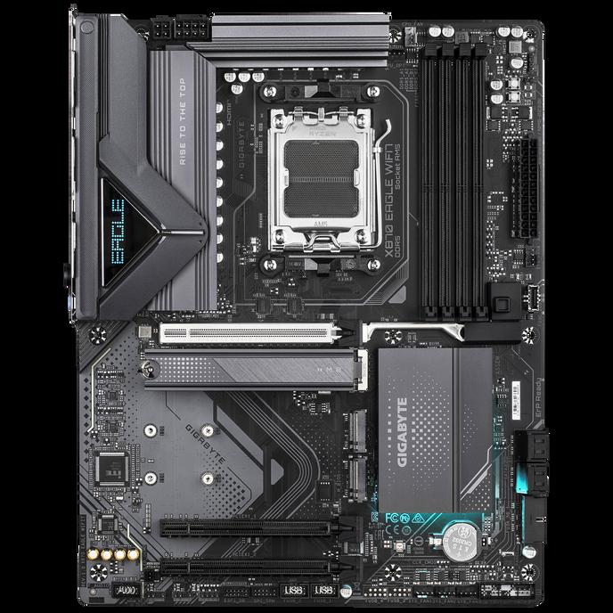 GIGABYTE X870 EAGLE WIFI7 Scheda Madre - Supporta CPU AMD Ryzen 9000 1422 fasi VRM fino a 8000MHz DDR5 (OC) 1xPCIe 5.0 2xPCIe 4