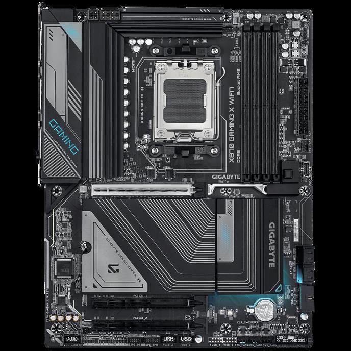GIGABYTE X870 GAMING X WIFI7 Scheda Madre - Supporta CPU AMD Ryzen 9000 1622 fasi VRM fino a 8000MHz DDR5 (OC) 1xPCIe 5.0 2xPC