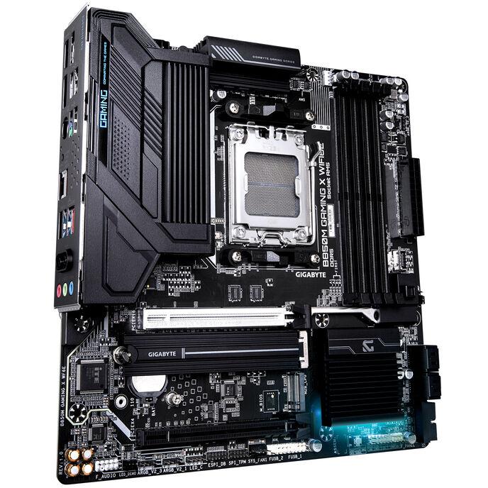 GIGABYTE B850M GAMING X WIFI6E Scheda Madre - Processori AMD Ryzen Serie 9000 VRM Digitale 1022 fasi fino a 8200MHz DDR5 (OC) 1